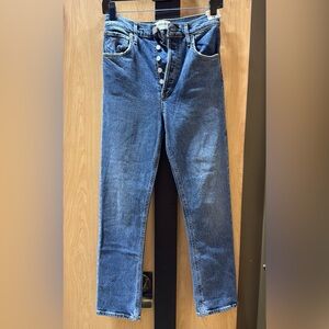 AGOLDE Riley High Rise Straight Jeans Size 25